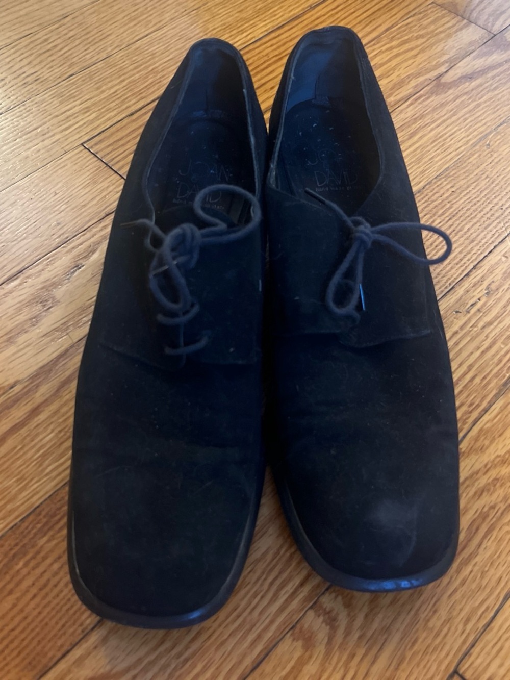 Handmade Italian Suede Lace-Up Loafers